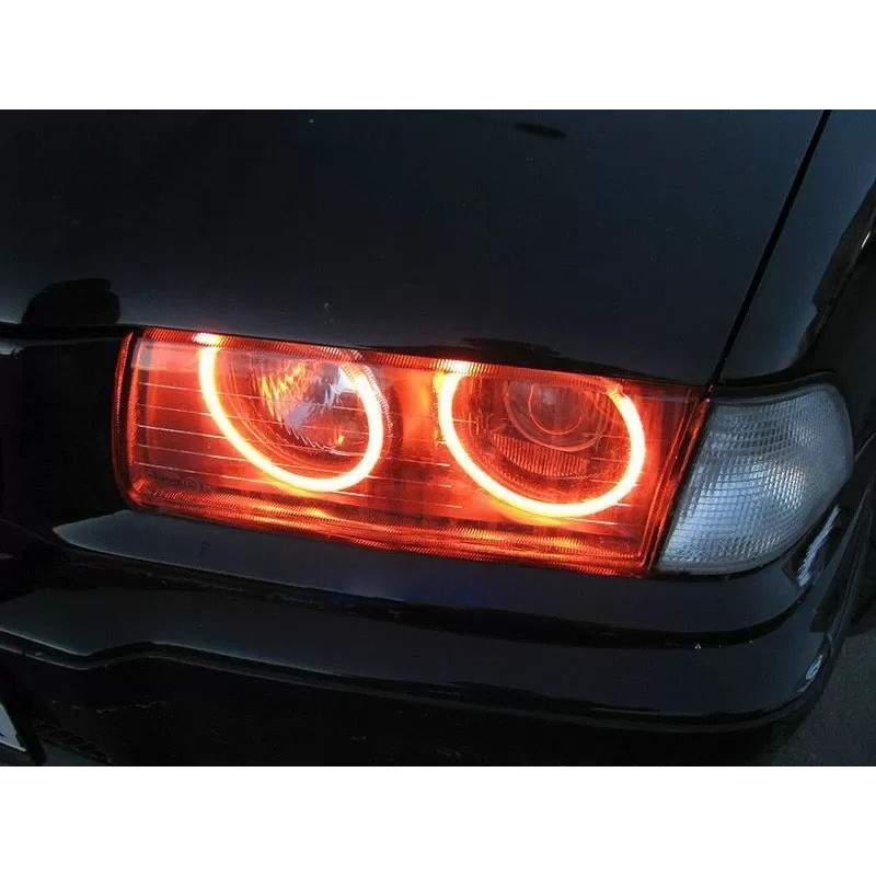 Angel eyes BMW E36 / E38 / E39 CCFL - κόκκινο χρώμα