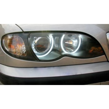 Δαχτυλίδια BMW E46 coupe (1998-2003) / BMW E46 Sedan, Combi (1998-2005) angel eyes - Λευκό χρώμα Δαχτυλίδια BMW E46 coupe (1998-2003) / BMW E46 Sedan, Combi (1998-2005) angel eyes - Λευκό χρώμα
