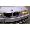 Δαχτυλίδια BMW E46 coupe (1998-2003) / BMW E46 Sedan, Combi (1998-2005) angel eyes - κίτρινο χρώμα