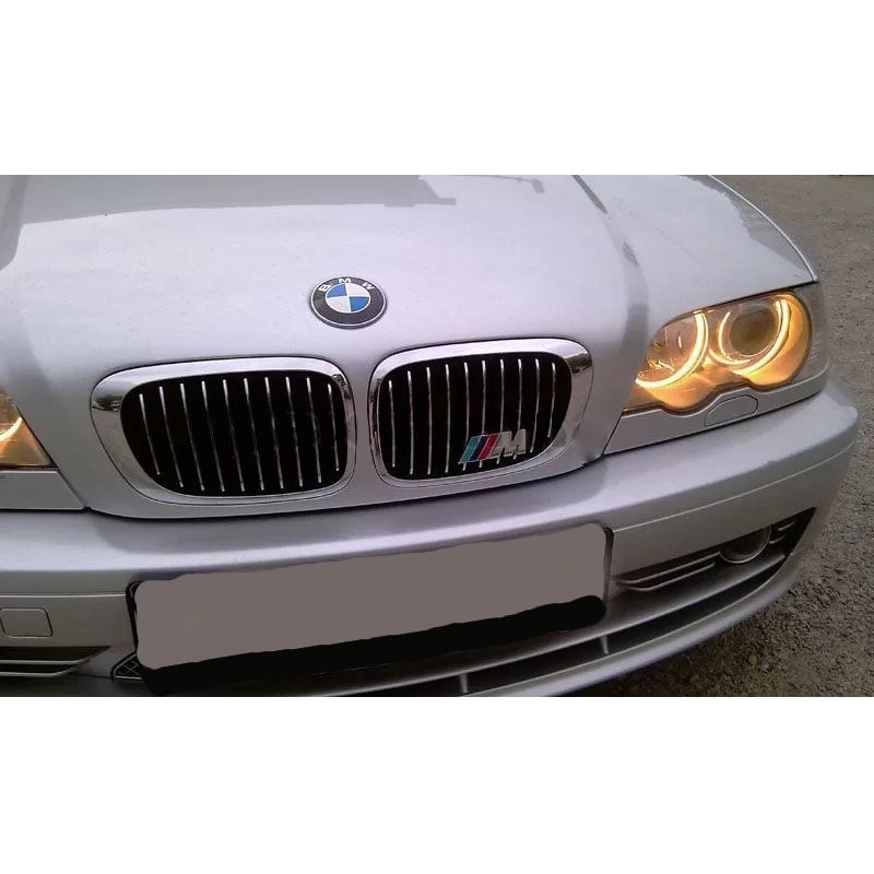 Δαχτυλίδια BMW E46 coupe (1998-2003) / BMW E46 Sedan, Combi (1998-2005) angel eyes - κίτρινο χρώμα