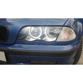 Δαχτυλίδια BMW E46 Compact (2001-2005) - angel eyes με 140 led
