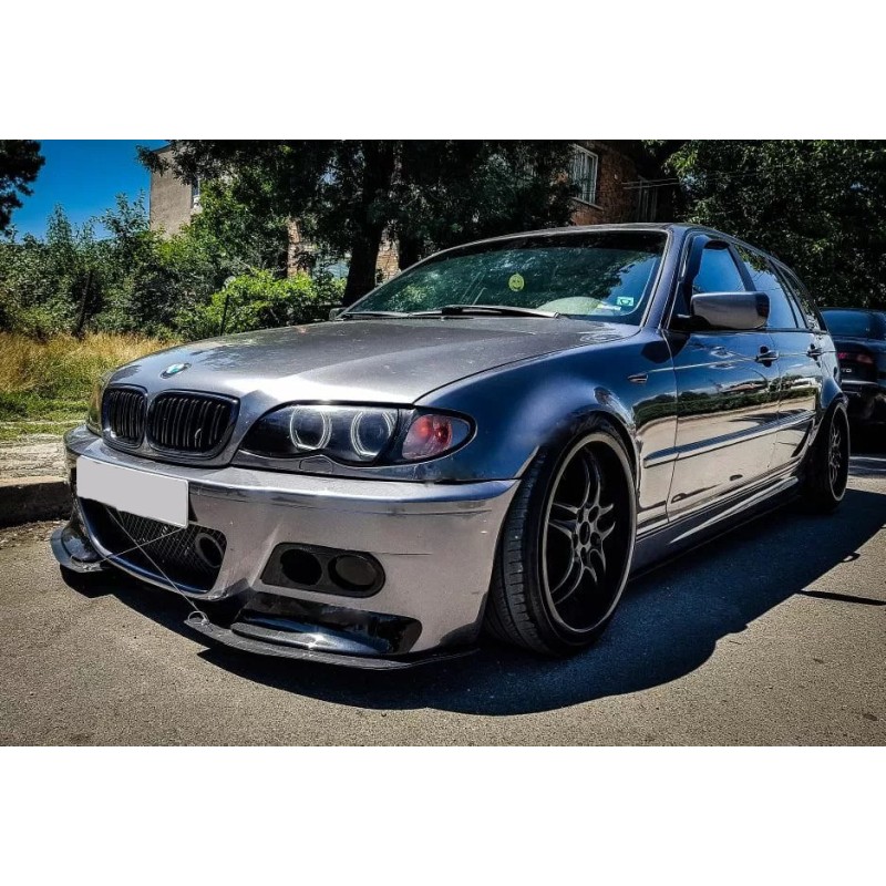 Δαχτυλίδια BMW E46 με προτζέκτορα και στις δύο σκάλες sedan, combi (1998-2005) / E46 coupe (1998-2003) angel eyes - U-Design με δύο χρώματα