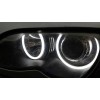 Δαχτυλίδια BMW X3 E83 (2000-2010) lightbar angel eyes - λευκό χρώμα