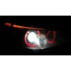 Angel eyes BMW E39 / E60 / E53 X5 / E65 / E87 / E63 5W led αυθεντικά - λευκό χρώμα - 2τμχ.