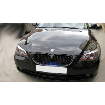 Angel eyes BMW E39 / E60 / E53 X5 / E65 / E87 / E63 5W led αυθεντικά - λευκό χρώμα - 2τμχ.