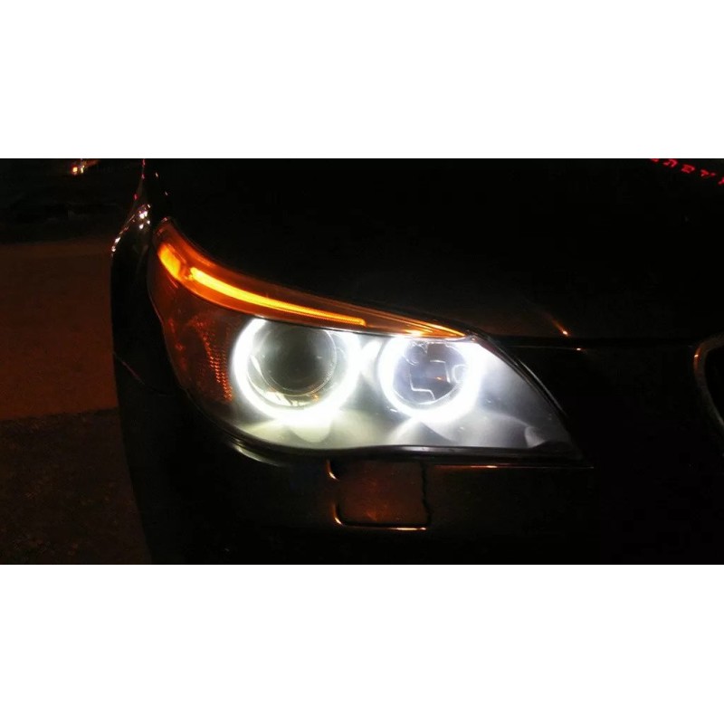 Angel eyes BMW E39 / E60 / E53 X5 / E65 / E87 / E63 10W led - λευκό χρώμα - 2τμχ.