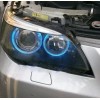 Angel eyes BMW E39 / E60 / E53 X5 / E65 / E87 / E63 5W led αυθεντικά - μπλε χρώμα - 2τμχ.