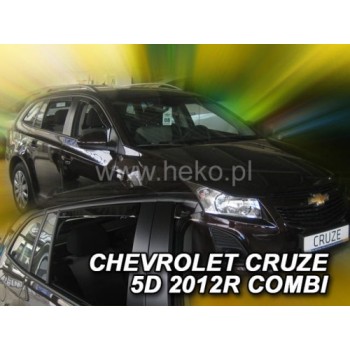 Ανεμοθραύστες Chevrolet Cruze (2012-2017) combi - 4 τμχ. εμπρός και πίσω, Heko