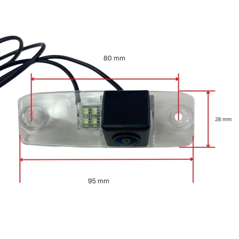 Κάμερα οπισθοπορείας Kia Ceed (2010+) / Chrysler / Hyundai Terracan(2001-2009)/Elantra(2007-2011)/Sonata(2011)/ Accent
