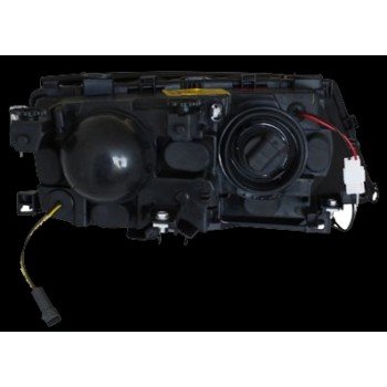 Φανάρια εμπρός BMW E46 sedan (2001-2005) angel eyes - μαύρα , χωρίς λάμπες (Η7) - σετ 2τμχ. Φανάρια εμπρός BMW E46 sedan (2001-2005) angel eyes - μαύρα , χωρίς λάμπες (Η7) - σετ 2τμχ.
