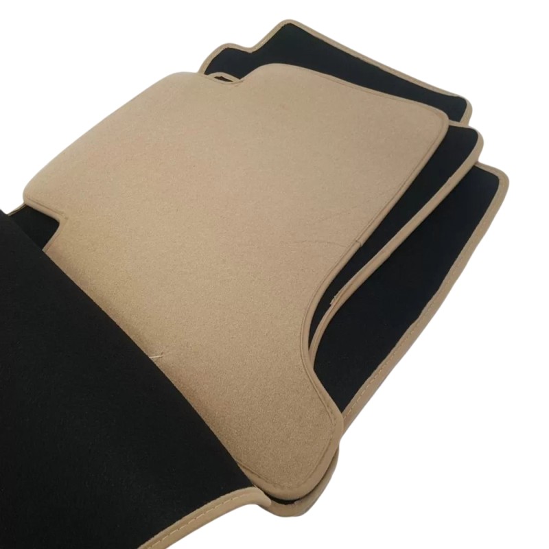 Πατάκια μοκέτα TOYOTA Land Cruiser J120 (2003-2009) / J150 (2009-2023) - μπεζ - 4τμχ., Petex