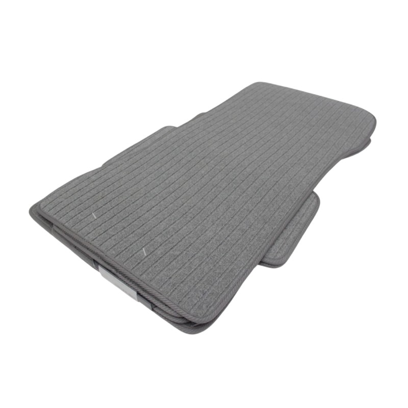 Πατάκια μοκέτα MERCEDES C-Class W203 (2000-2007) γκρι - 4τμχ., Petex