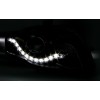 Φανάρια εμπρός Audi A4 B7 (2004-2008) led - chrome , με λάμπες (Η9) - σετ 2τμχ.