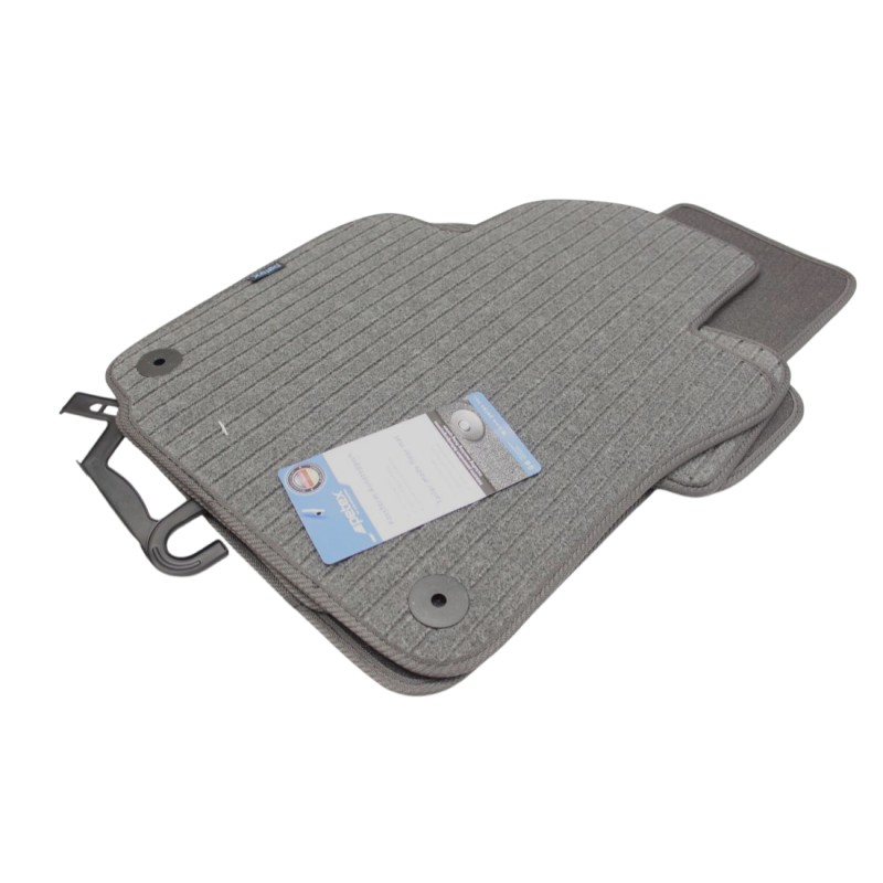 Πατάκια μοκέτα Vw Golf 5 / Golf 6 / Jetta (2005-2011) - γκρι - 4τμχ., Petex