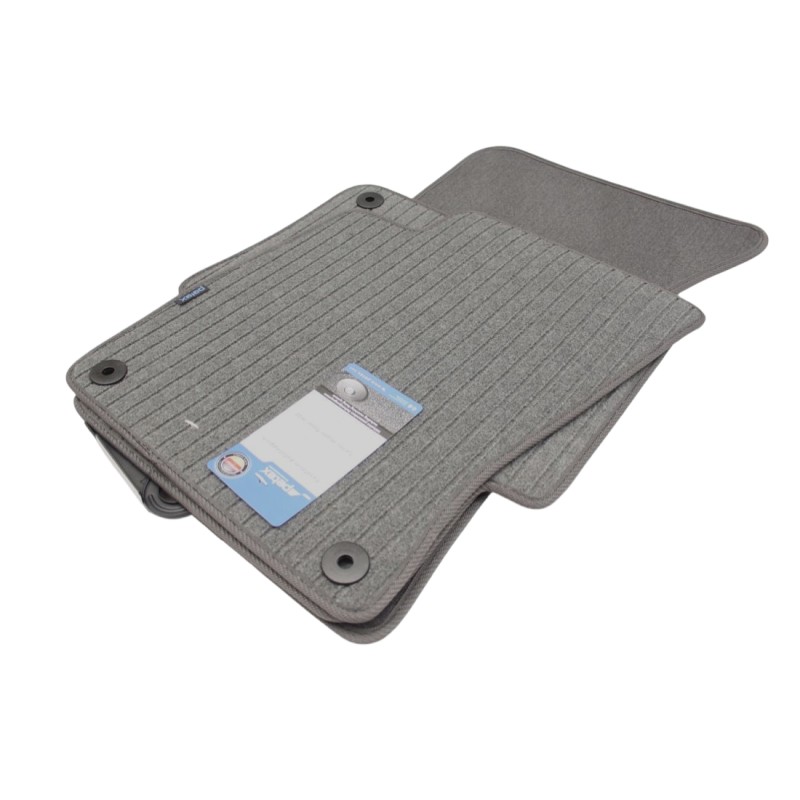 Πατάκια μοκέτα AUDI A8 D3 (2002-2010) - γκρι short - 4τμχ., Petex