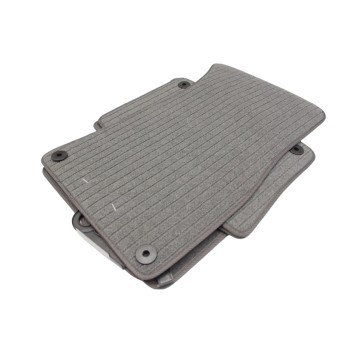 Πατάκια μοκέτα AUDI A8 D3 (2002-2010) - γκρι short - 4τμχ., Petex
