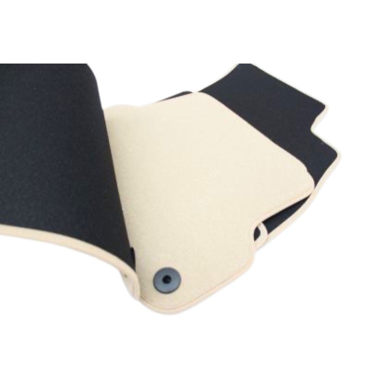 Πατάκια μοκέτα AUDI A4 B6 / B7 (2001-2008) - μπεζ - 4τμχ., Petex