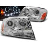 Φανάρια εμπρός Jeep Grand Cherokee (1999-2005) angel eyes CCFL - chrome