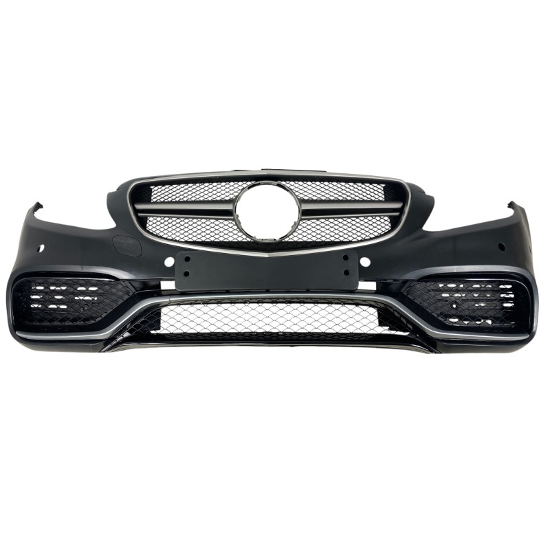 Προφυλακτήρας εμπρός Mercedes C-class W205 (2014+) - AMG look - με diffuser και μπούκες