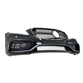 Προφυλακτήρας εμπρός Mercedes C-class W205 (2014+) - AMG look - με diffuser και μπούκες Προφυλακτήρας εμπρός Mercedes C-class W205 (2014+) - AMG look - με diffuser και μπούκες