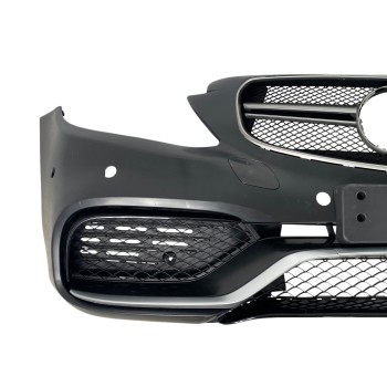 Προφυλακτήρας εμπρός Mercedes C-class W205 (2014+) - AMG look - με diffuser και μπούκες Προφυλακτήρας εμπρός Mercedes C-class W205 (2014+) - AMG look - με diffuser και μπούκες