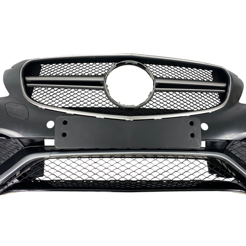 Προφυλακτήρας εμπρός Mercedes C-class W205 (2014+) - AMG look - με diffuser και μπούκες