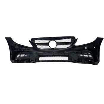 Προφυλακτήρας εμπρός Mercedes C-class W205 (2014+) - AMG look - με diffuser και μπούκες Προφυλακτήρας εμπρός Mercedes C-class W205 (2014+) - AMG look - με diffuser και μπούκες