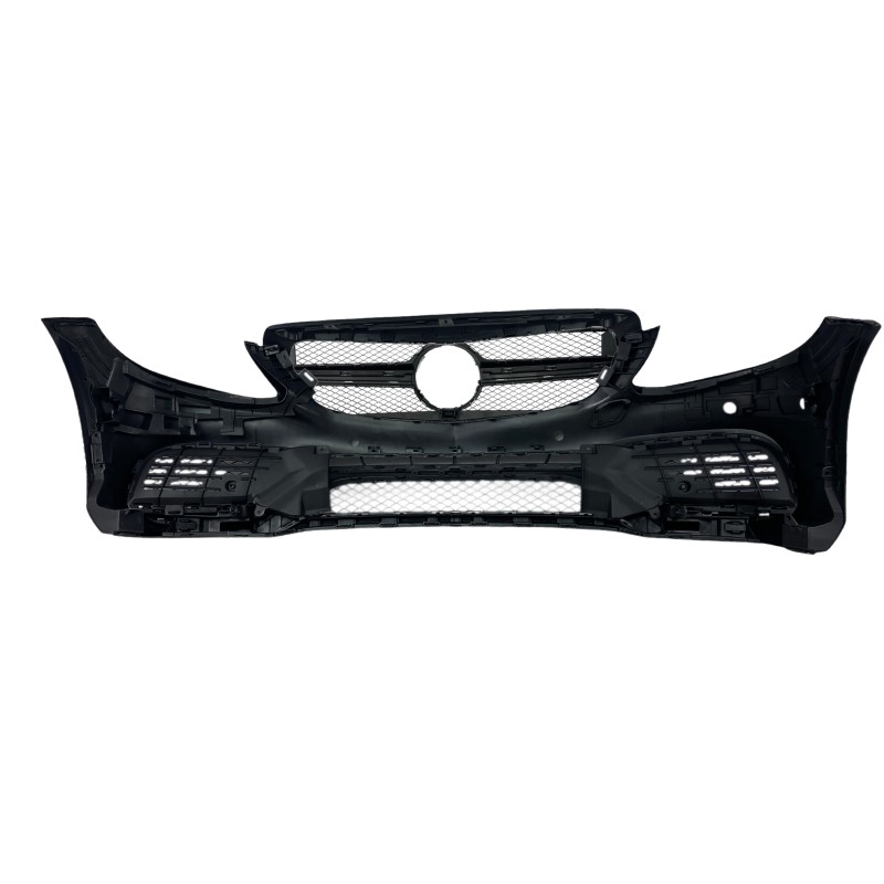 Προφυλακτήρας εμπρός Mercedes C-class W205 (2014+) - AMG look - με diffuser και μπούκες