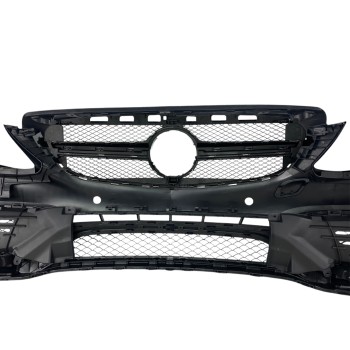Προφυλακτήρας εμπρός Mercedes C-class W205 (2014+) - AMG look - με diffuser και μπούκες Προφυλακτήρας εμπρός Mercedes C-class W205 (2014+) - AMG look - με diffuser και μπούκες