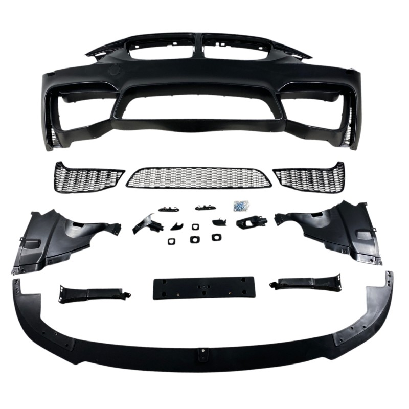 Προφυλακτήρας εμπρός BMW F30 (2011-2019) - M3 με lip - χωρίς ανοίγματα parktronic