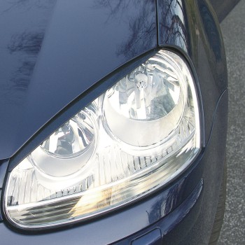 Φρυδάκια φαναριών Vw Golf 5 - μαύρα