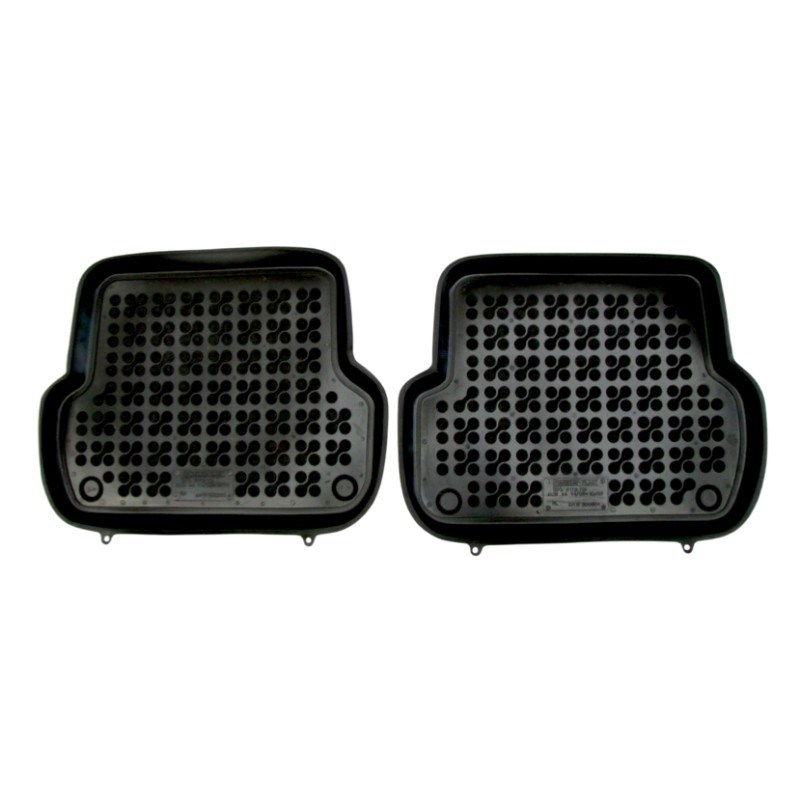 Λαστιχένια πατάκια AUDI A4 B6 / B7 (2001-2008) τύπου σκαφάκι - 4τμχ., Rezaw Plast