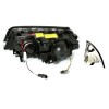 Φανάρια εμπρός BMW E46 sedan (1998-2001) angel eyes - μαύρα , χωρίς λάμπες (Η7) - σετ 2τμχ.