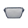 Μάσκα Audi A4 B8 (2011-2014) - RS LOOK - μαύρη γυαλιστερή, χωρίς σήμα