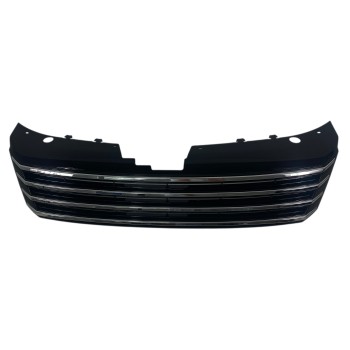 Μάσκα Vw Passat 3C (2010-2015) - μαύρη με πλαίσιο χρωμίου, χωρίς σήμα