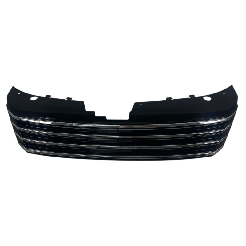 Μάσκα Vw Passat 3C (2010-2015) - μαύρη με πλαίσιο χρωμίου, χωρίς σήμα