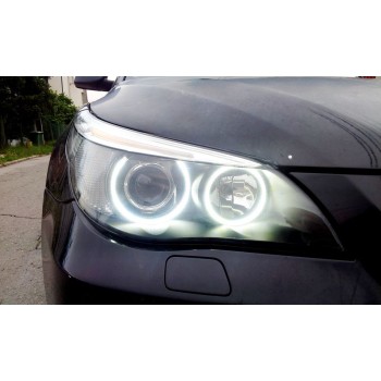 Κιτ δαχτυλίδια angel eyes για BMW E60 (2003-2007) - led Κιτ δαχτυλίδια angel eyes για BMW E60 (2003-2007) - led