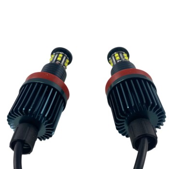 Angel eyes BMW E60 2008+ / E90 2008+ / X6 / E70 X5 2007+ 120W led - τύπου H8,10 000 lumen - 2τμχ. Angel eyes BMW E60 2008+ / E90 2008+ / X6 / E70 X5 2007+ 120W led - τύπου H8,10 000 lumen - 2τμχ.