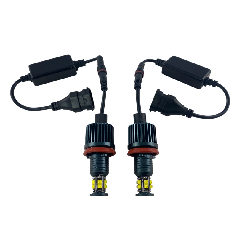 Angel eyes BMW E60 2008+ / E90 2008+ / X6 / E70 X5 2007+ 120W led - τύπου H8 - 2τμχ.