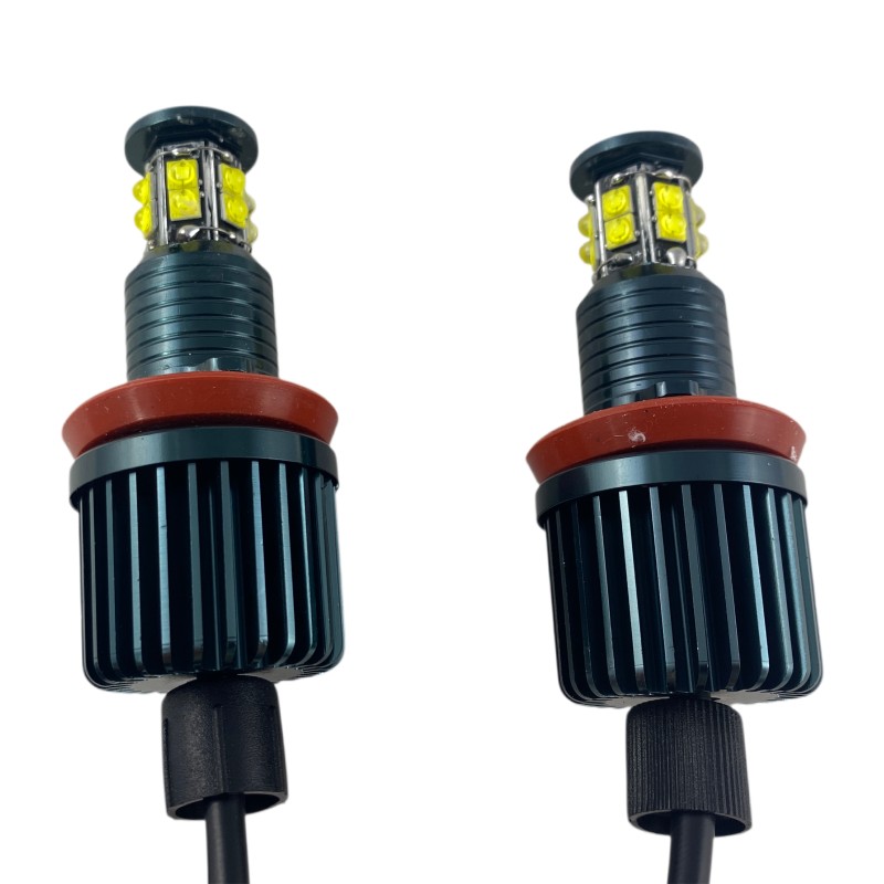 Angel eyes BMW E60 2008+ / E90 2008+ / X6 / E70 X5 2007+ 120W led - τύπου H8 - 2τμχ.