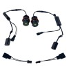 Angel eyes BMW E39 / E60 / E53 X5 / E65 / E87 / E63 20W led - λευκό χρώμα - 2τμχ.