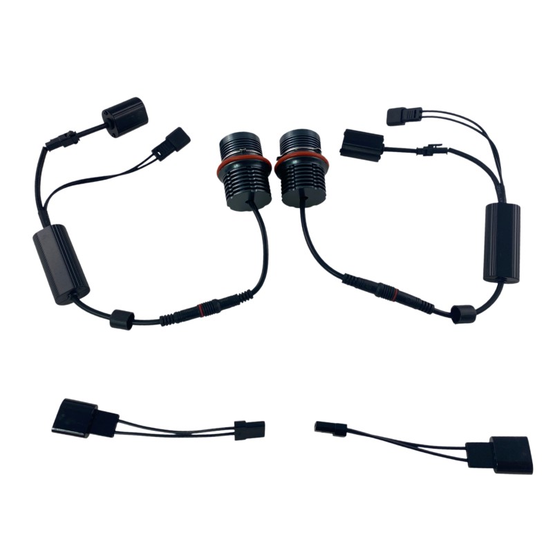 Angel eyes BMW E39 / E60 / E53 X5 / E65 / E87 / E63 20W led - λευκό χρώμα - 2τμχ.