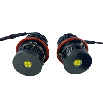 Angel eyes BMW E39 / E60 / E53 X5 / E65 / E87 / E63 20W led - λευκό χρώμα - 2τμχ.