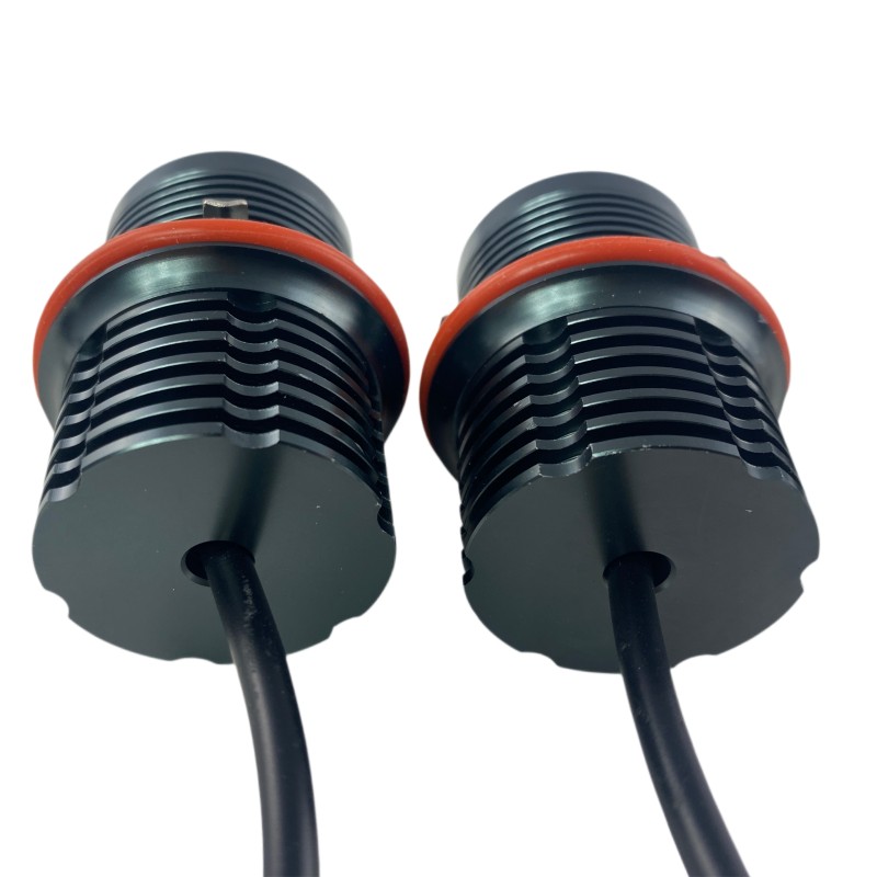 Angel eyes BMW E39 / E60 / E53 X5 / E65 / E87 / E63 20W led - λευκό χρώμα - 2τμχ.