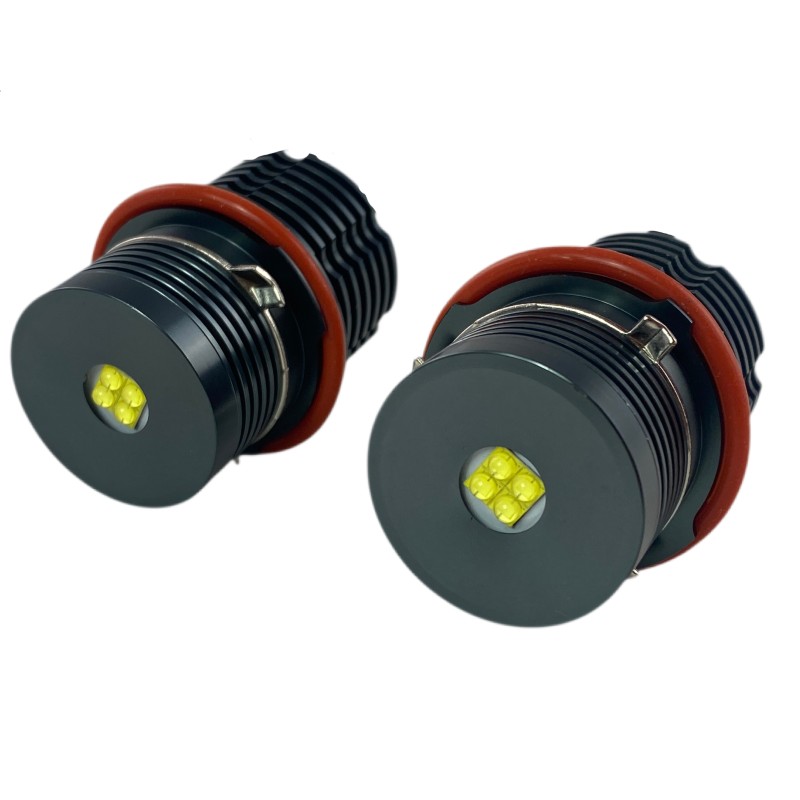 Angel eyes BMW E39 / E60 / E53 X5 / E65 / E87 / E63 20W led - λευκό χρώμα - 2τμχ.