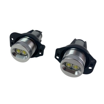 Angel eyes BMW E90 / E91 10W Led - κόκκινο χρώμα - 2τμχ.