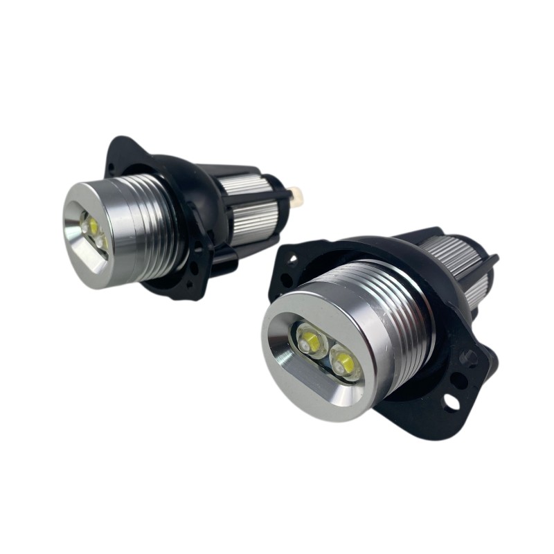 Angel eyes BMW E90 / E91 10W Led - κόκκινο χρώμα - 2τμχ.
