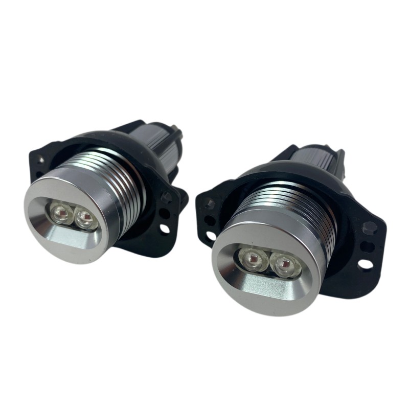 Angel eyes BMW E90 / E91 10W Led - λευκό χρώμα - 2τμχ.