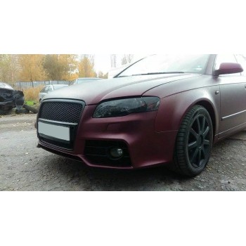 Προφυλακτήρας εμπρός Audi A4 B7 8E (2004-2008) - S-Line Design με ανοίγματα parktronic και πιτσιλίθρες