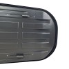Μπαγκαζιέρα οροφής Junior Altro 185x80x41cm με διπλό άνοιγμα με κλειδί, 460 λίτρα - Γκρι υαλιγστερή